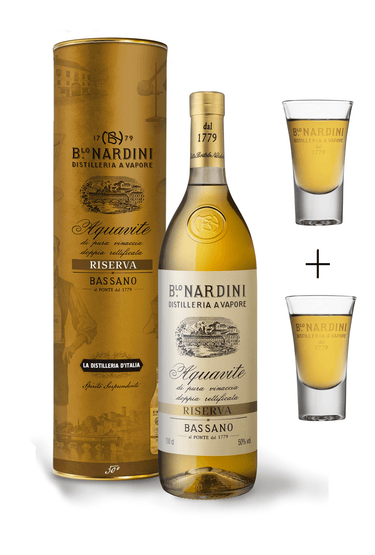 Grappa Riserva Nardini 50° 1,5 Lt Tubo - Rosato Vini